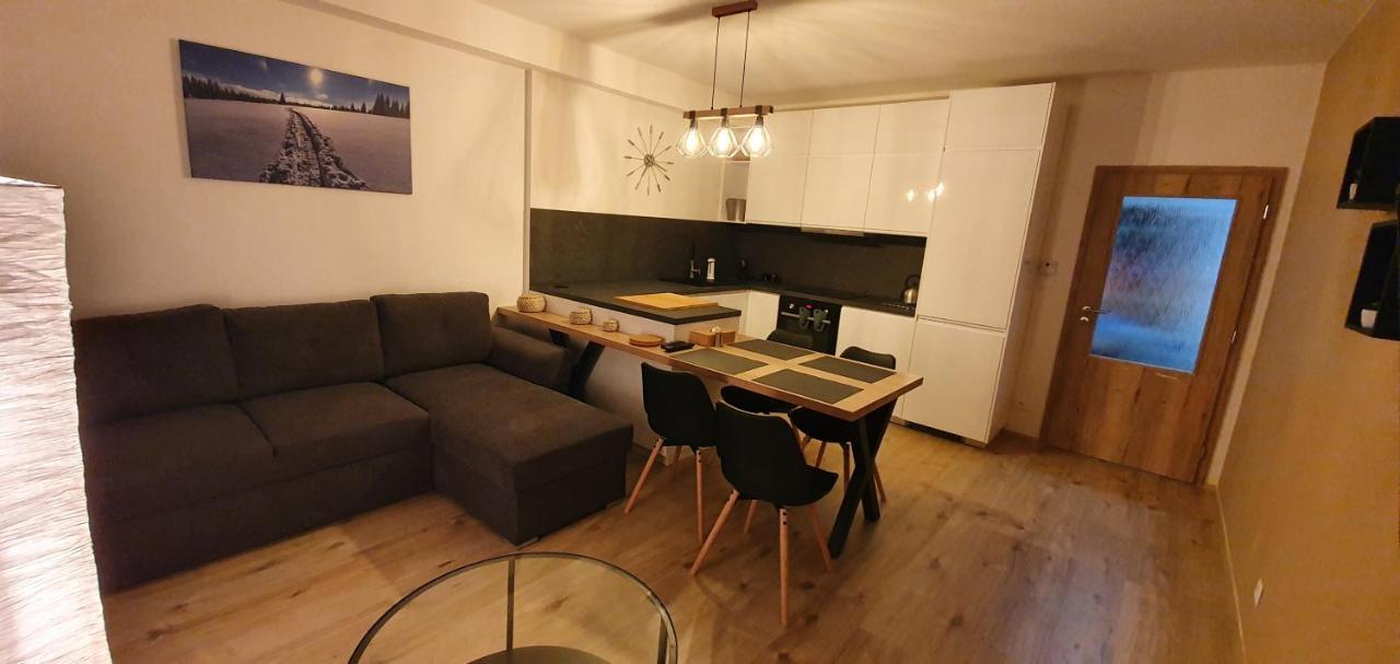 Apartman Nerudovka D 104, Finska Sauna, Garazove Stani Loucna pod Klinovcem Ngoại thất bức ảnh